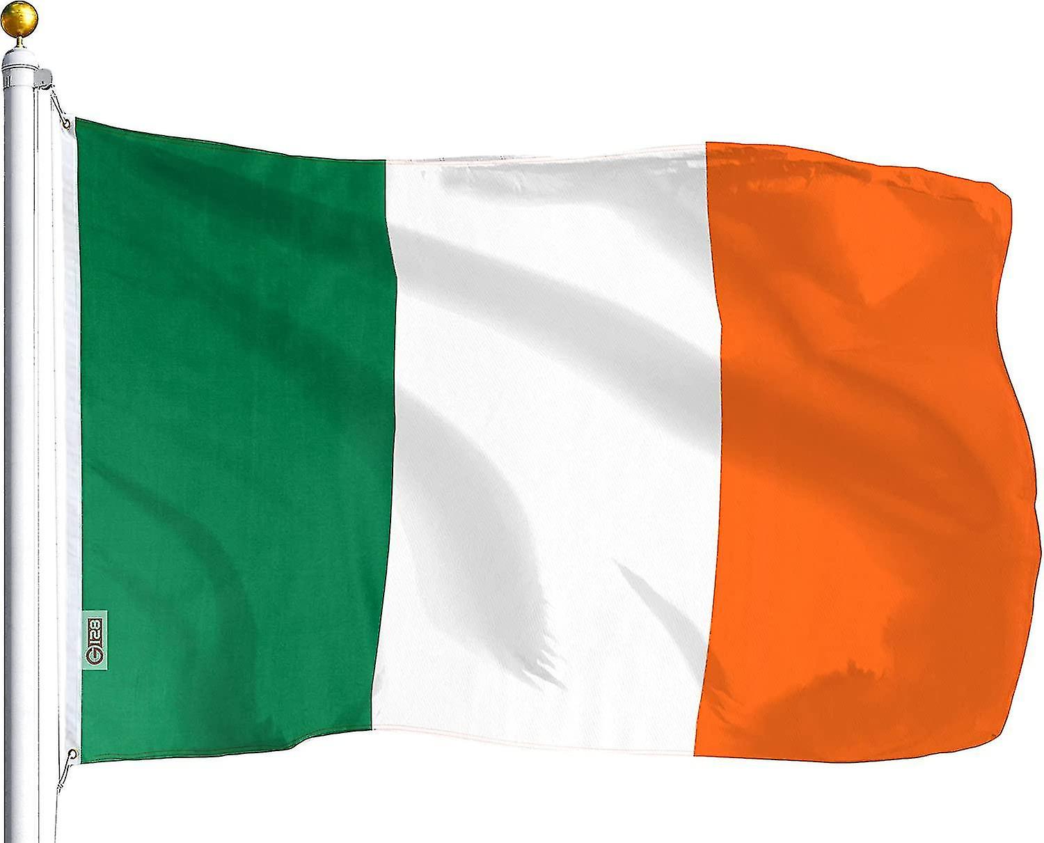 (irish) | 3x5 Feet | Printed Vibrant S, Grommets, Ester,