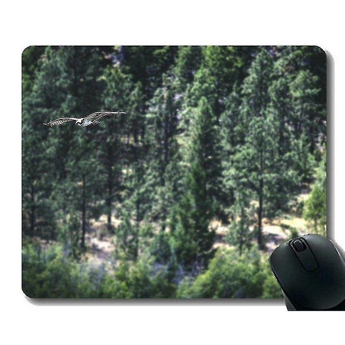 (220x180x3) Mouse Pad With Locking Edge, Bird Eyes Desktop Mouse Pad