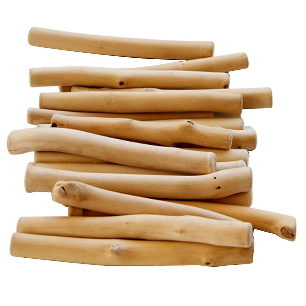 Driftwood Pieces Diy Kit Rough Craft Wood Chip Stick 12cm Slices Stick