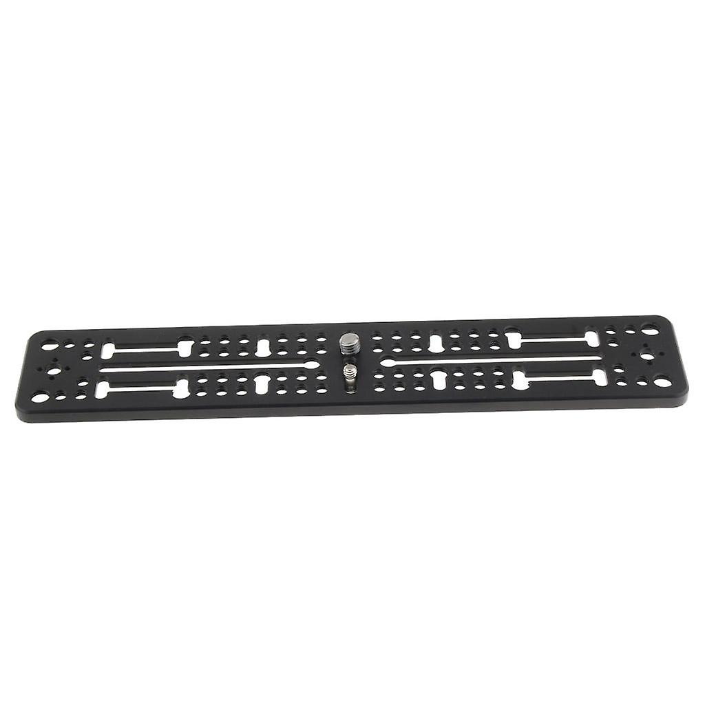 1/4" 3/8" Thread Cheese Plate Mounting Baseplate for DSLR Stabilizer Rig