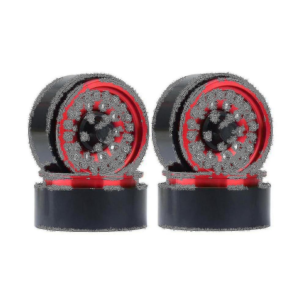 Metall 1,9 Zoll Beadlock Radfelge Radnabe für 1/10 Rc Crawler Auto Axial Scx10 Trx4 D90 Redcat Gen