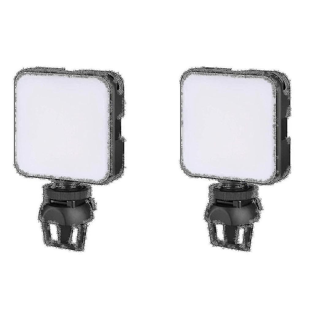 2x Video Conference Lighting Kit, Laptop Webcam Lighting With Clip, Led Camera Light