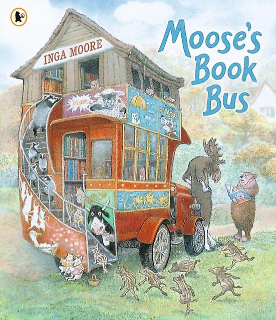 Mooses Book Bus by Inga Moore Paperback