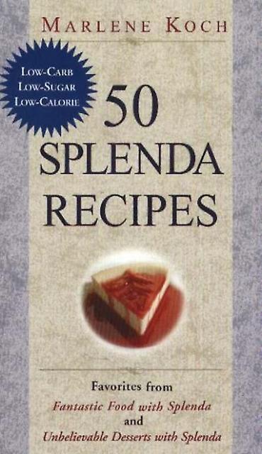 50 Splenda Recipes by Marlene Koch Paperback