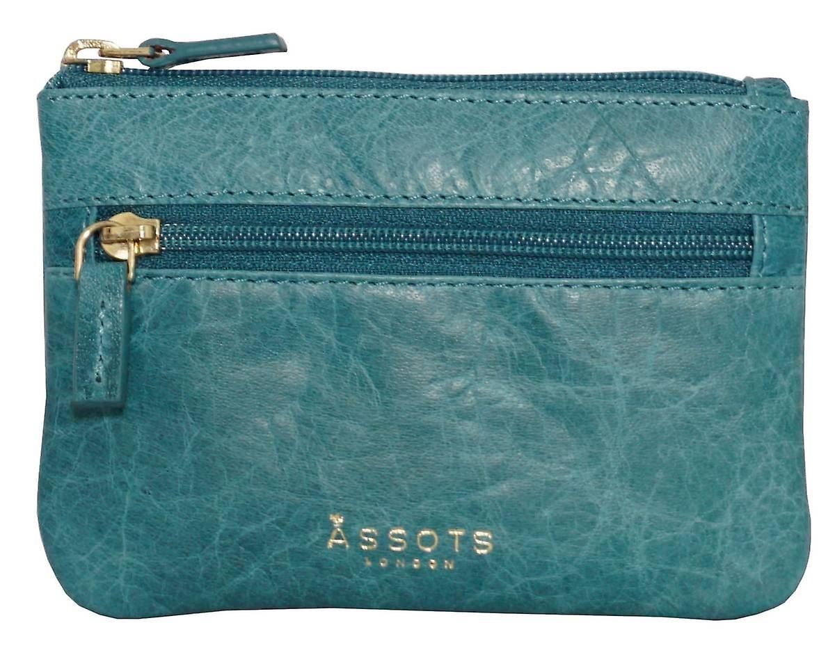 Assots London Mary Small Coin Purse - Ocean Blue