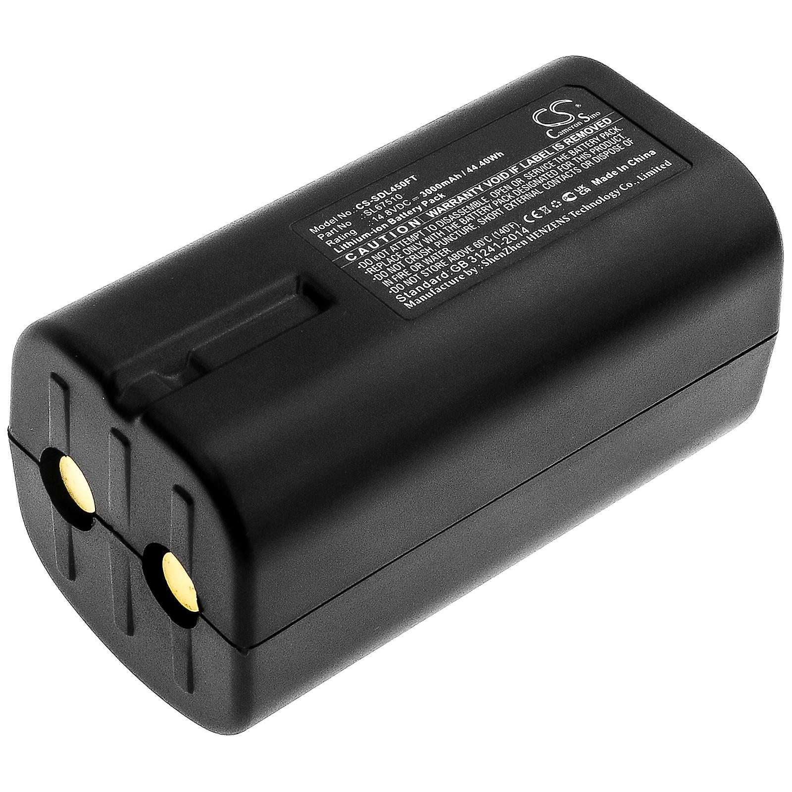 Battery for SeaLife Sea Dragon 4500 SL67510 Flashlight CS-SDL450FT 14.8v 3000mAh