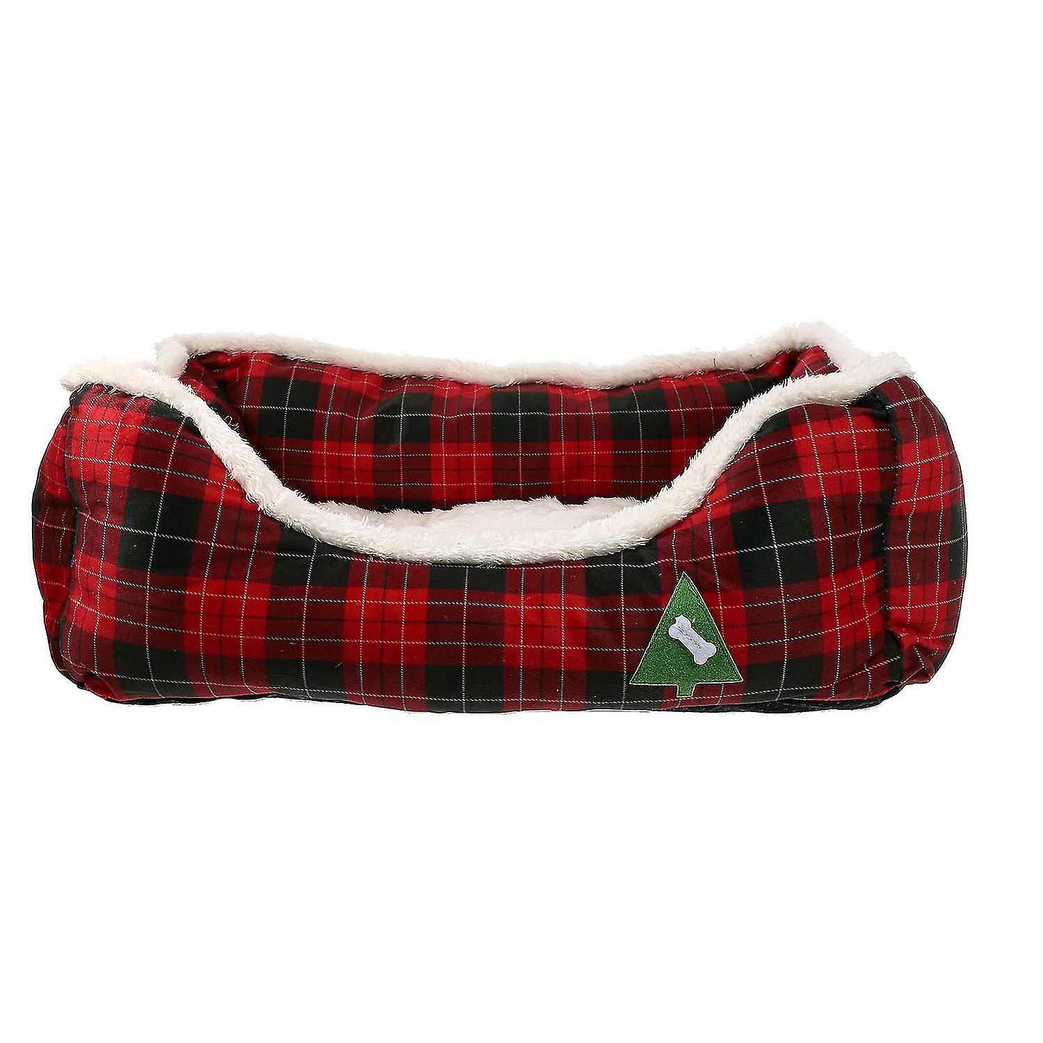 1 Pc Comfortable Durable Warm Practical Christmas Style Nest Sleeping House For Pet