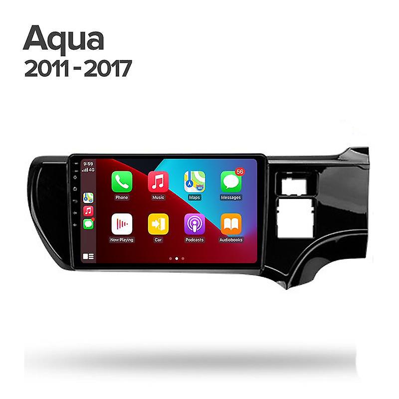For Toyota Aqua RHD 2011 -2017 Car Radio GPS Navigation WIFI Carplay Android Auto DVD Player Android