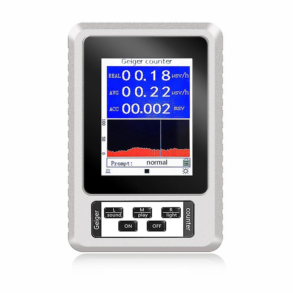 Portable Nuclear Radiation Detector Handheld Personals Geiger Counter X-rays -rays -rays Detecting Tool Real-time Mean Cumulative Dose Modes Practical