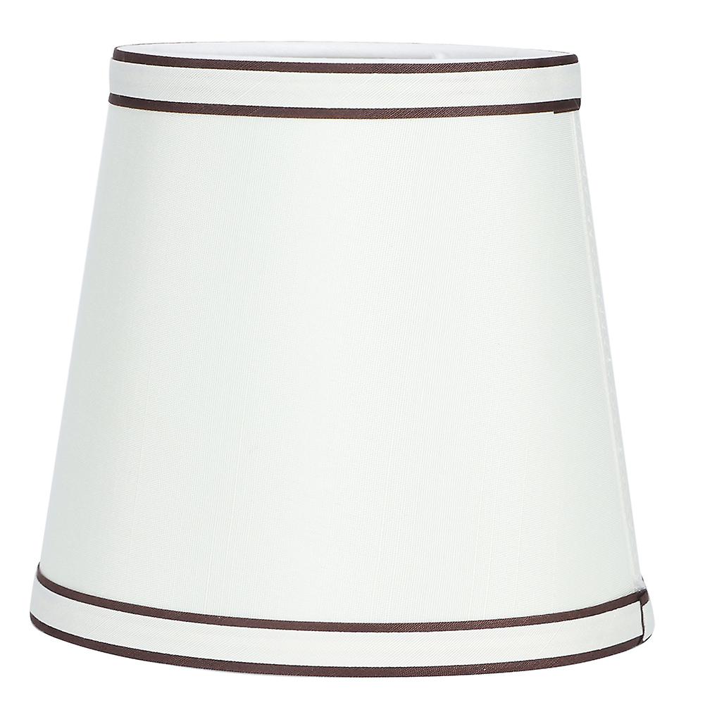 Beige fabric wall lampshade for chandelier