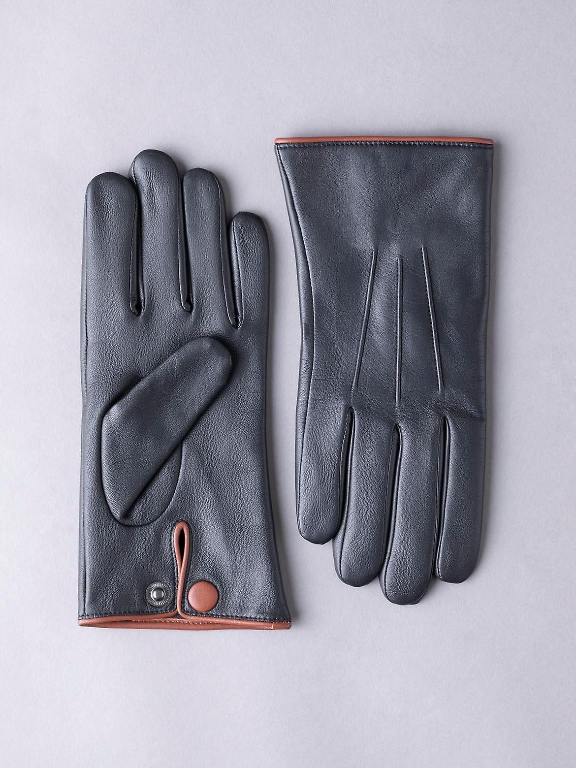 Swinside Leather Gloves in Black