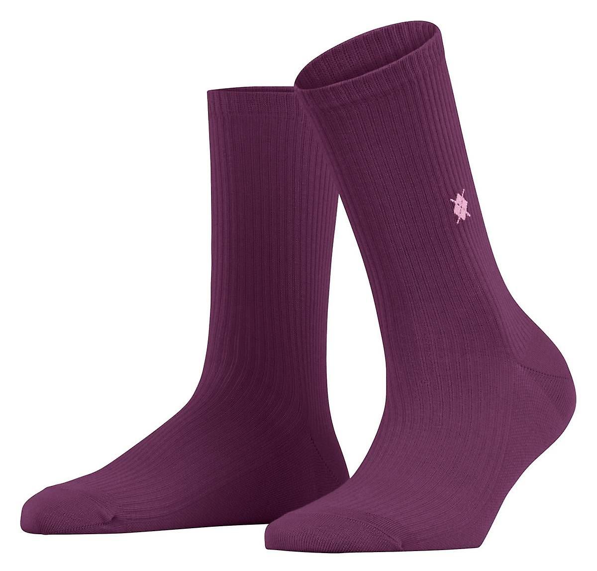 Burlington York Socks - Grape Purple
