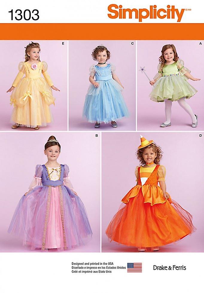 Simplicity Paper Sewing Pattern 1303
