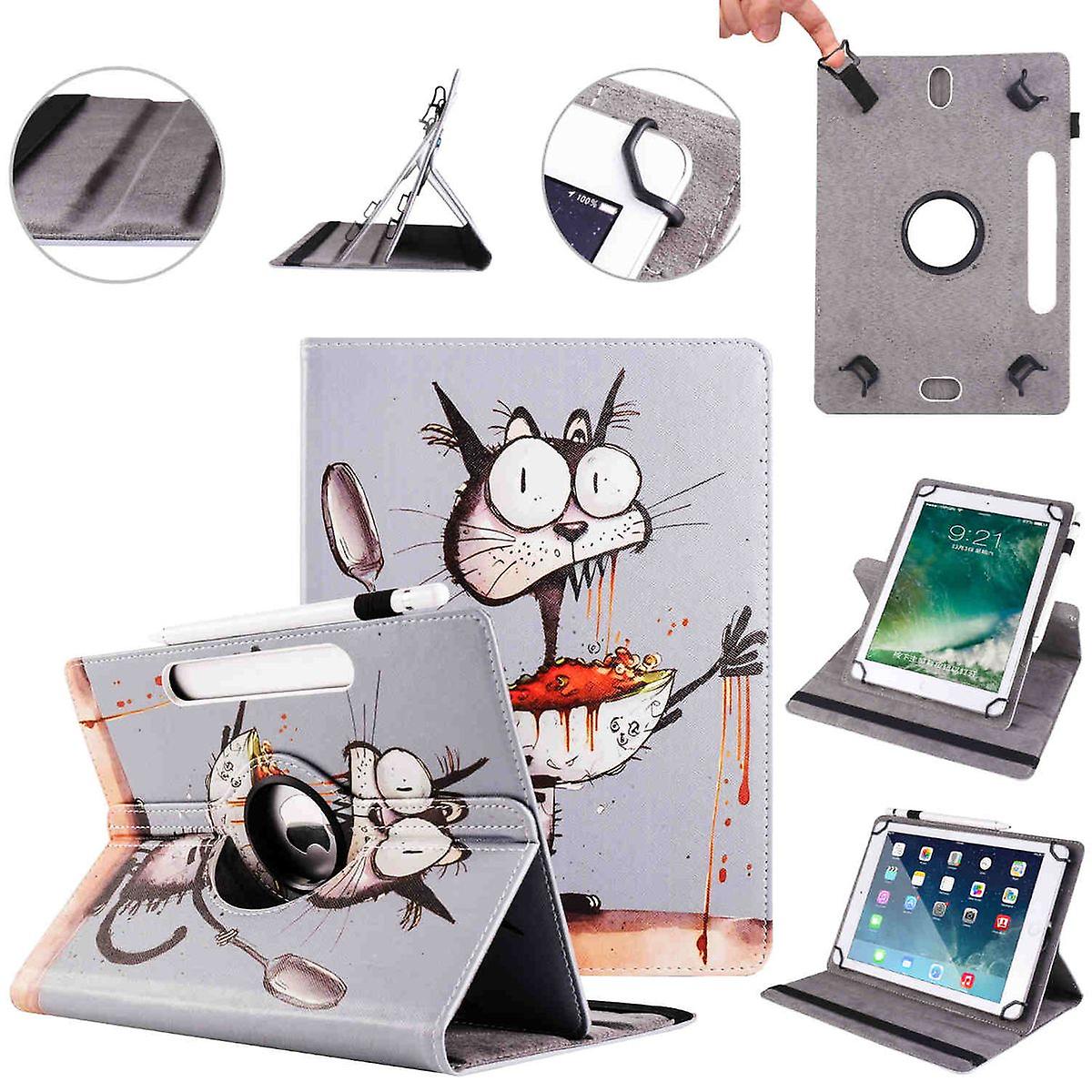 For Huawei MediaPad T5 10.1 Inch 360 Degree Uni Motif 4 Tablet Case