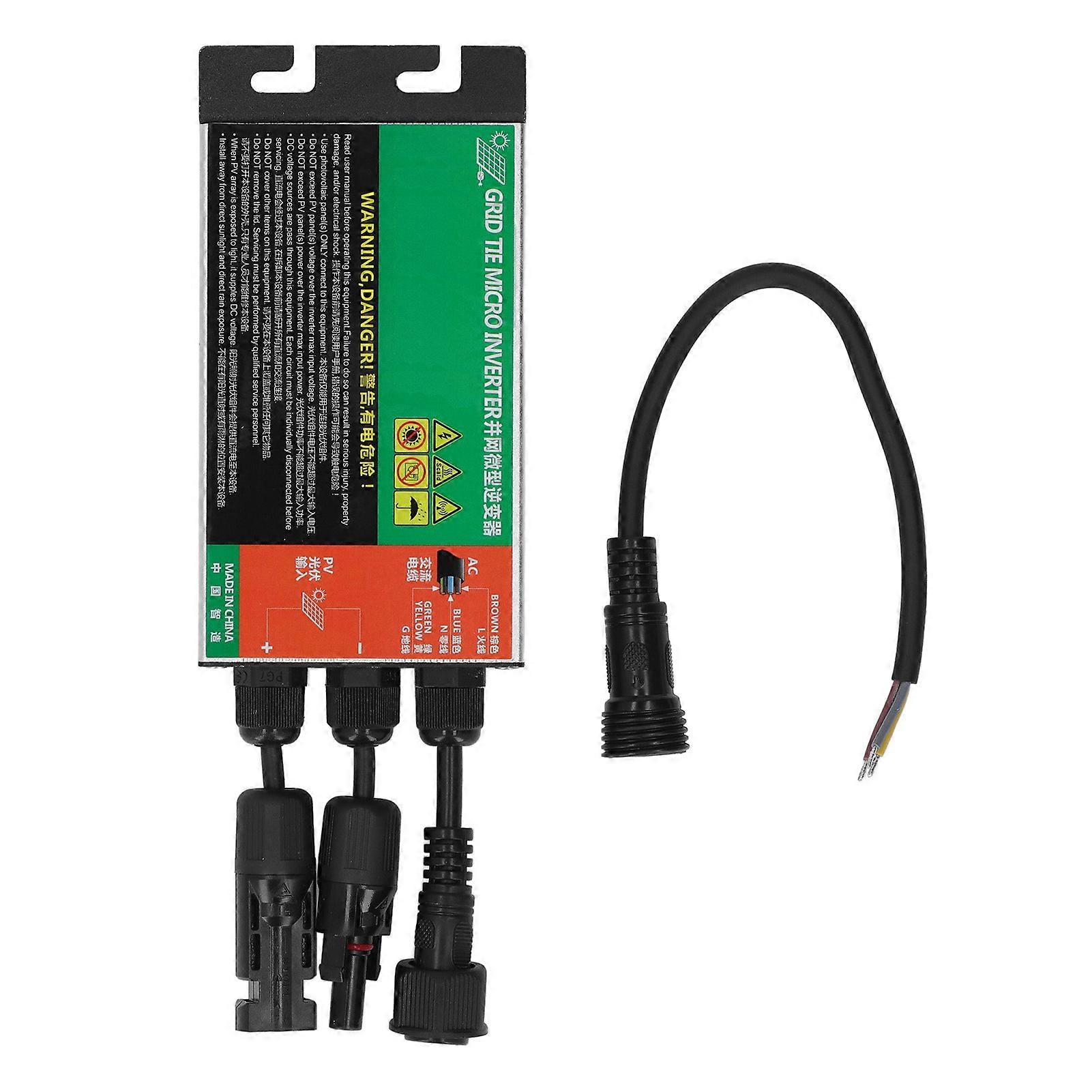 Ouitble MPPT Grid Tie Inverter Grid Tie Micro Inverter MPPT Pure Sine Wave Solar Energy AC230V 180W