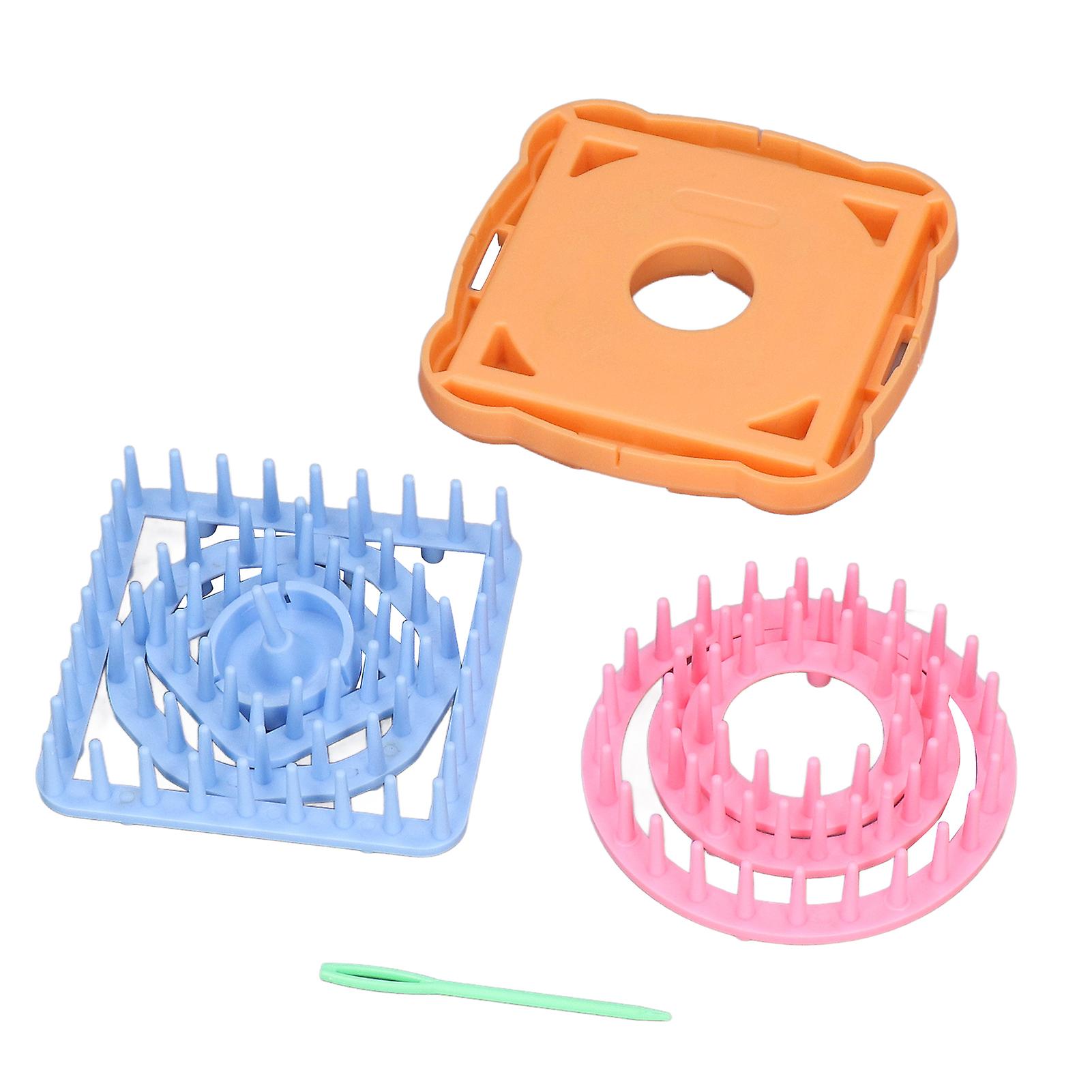DIY Woolen Thread Knitting Machine Set Plastic Sweater Tool Gift
