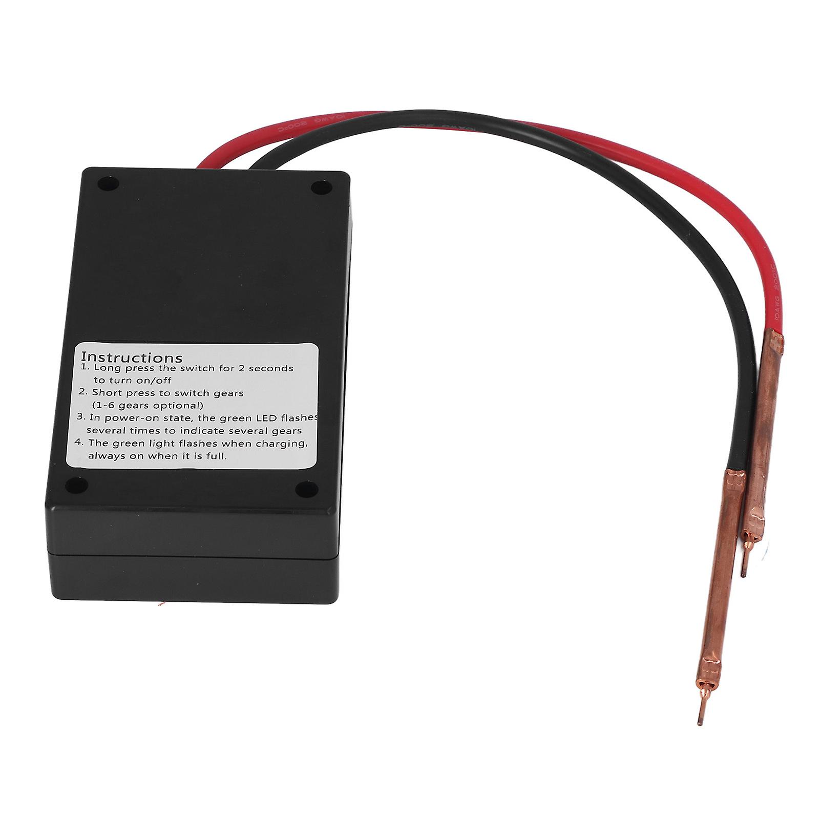 Mini Spot Welder Aluminium Alloy Casing Overheating Protection Flexible Spot Welder Machine for 18650 Battery DIY