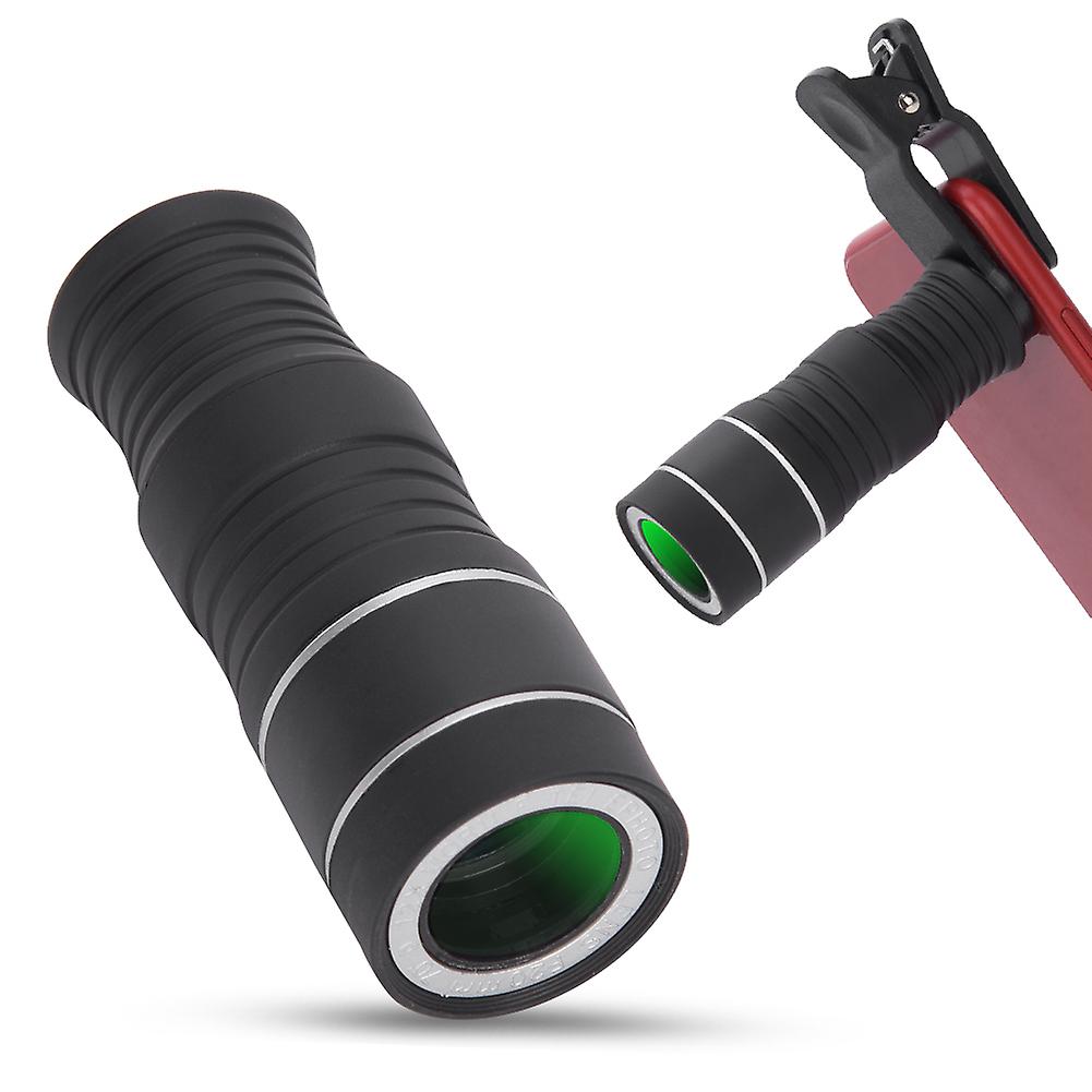 12Times Zoom High Definition Phone Mobile High Definition Telescope for Outdoor Shooting(12x22)80X30mm