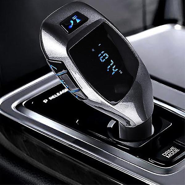 Bluetooth Car Fm Transmitter Modulator Mp3 Player Wireless Usb Black One Size-hy