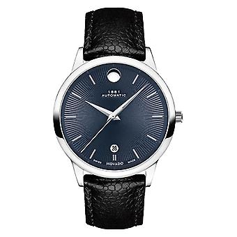 Movado 1881 Automatic Women's Watch Swiss Automatic Analog with Cowhide Bracelet 607613