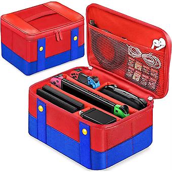 Veeki Carrying Case for Nintendo Switch OLED Travel Case, Storage Protective Cover Carry bag Pouch