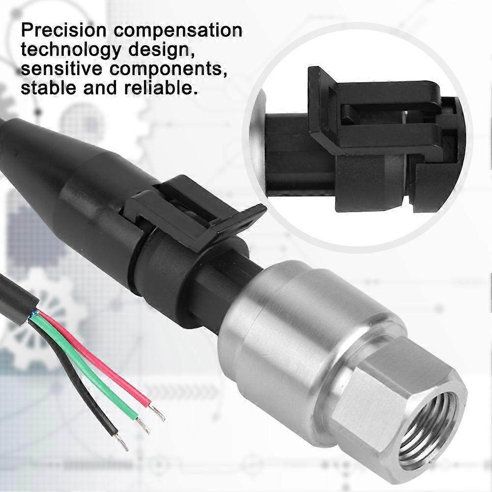G1/4" Pressure Transducer Sensor 5V 0.5-4.5V Output 0-30PSI
