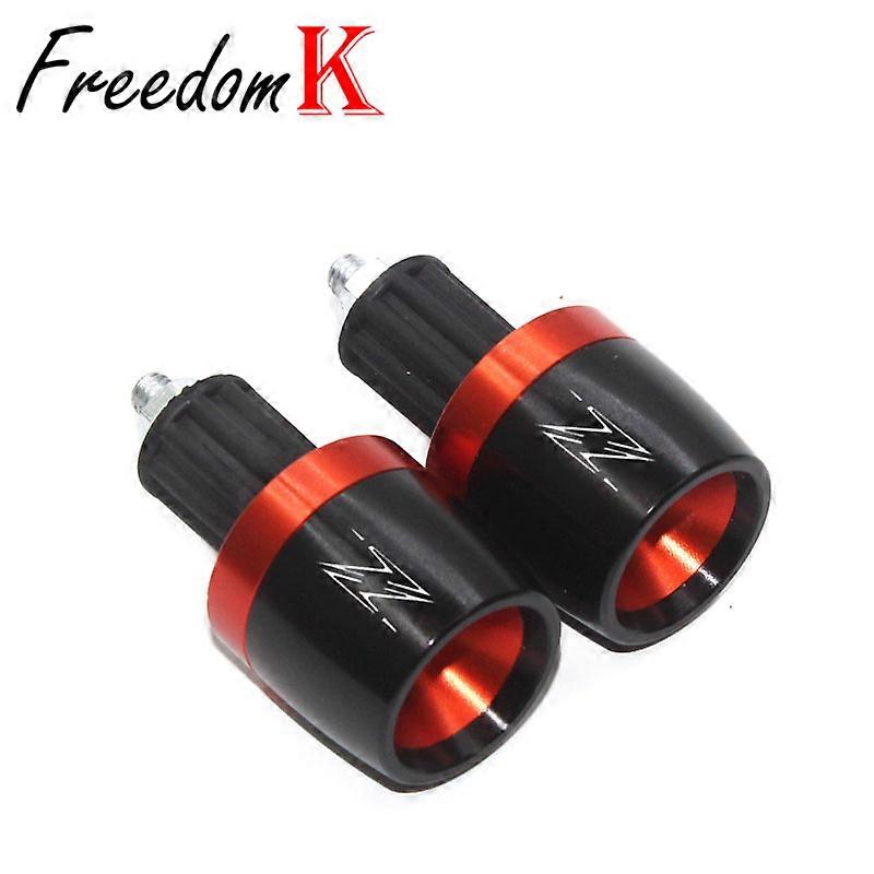 Motorcycle CNC Handlebar Bar Handlebar Grips Cap End Handle Plugs cap For KAWASAKI Z400 Z750 Z800 Z900 Z900RS Z1000 Z1000SX~7528