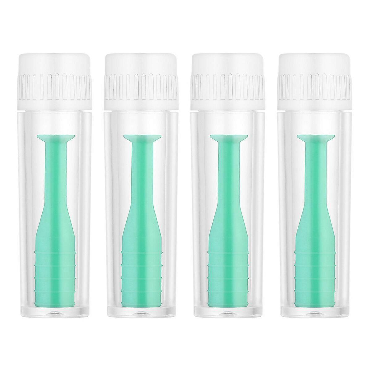 SUPVOX 4pcs Lenses Inserter Remover Suction Stick Lens Handler with Package for Travel Home Use (Green