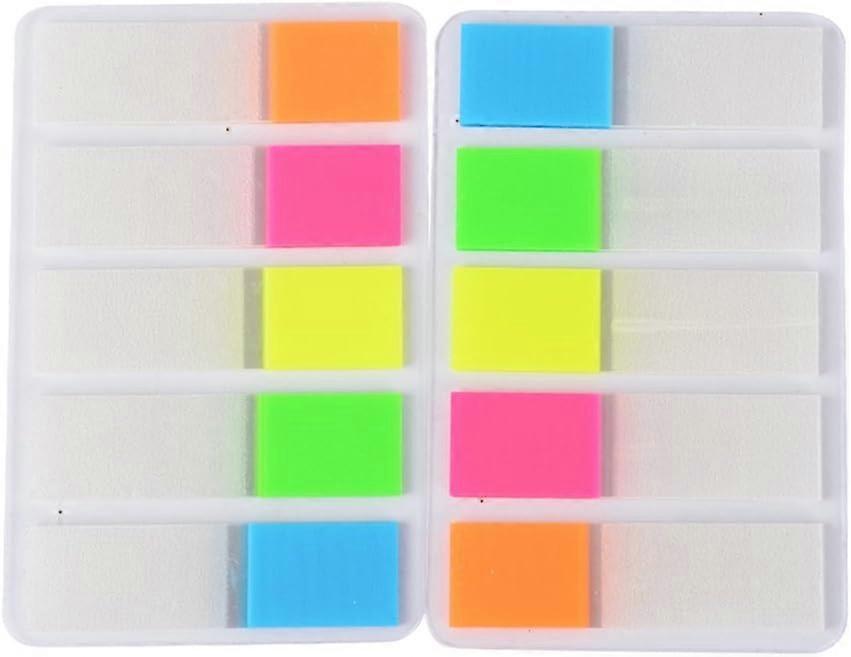 1600 τεμάχια 16 σετ αυτοκόλλητοι δείκτες ταινία κολλώδεις σημειώσεις αυτοκόλλητες ταινίες δείκτης σελίδας δείκτης καρτέλας δείκτης ευρετηρίου αυτοκόλλητες σημειώσεις εγγράψιμο πολύχρωμο για pag