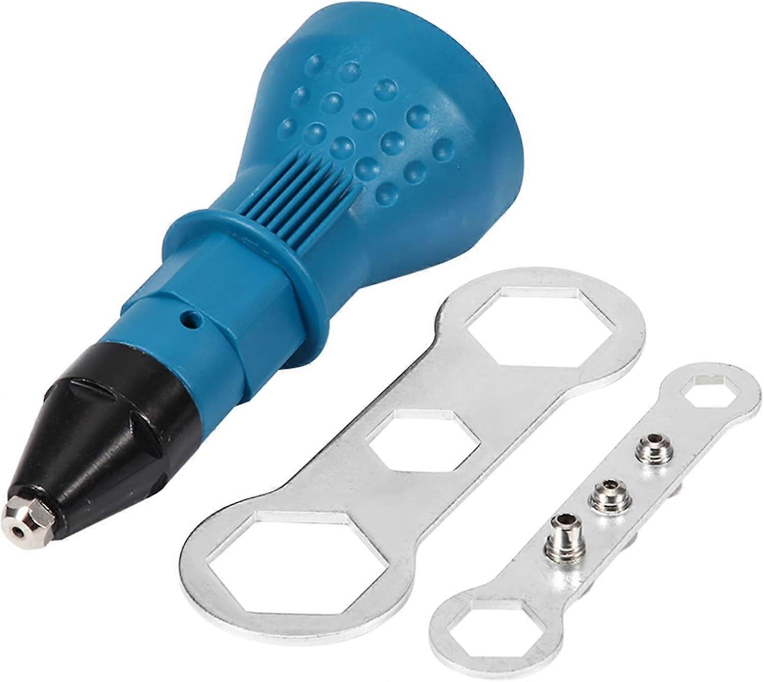 Riveting Tool, Professional Electric Rivet Nut Gun Accessories Cordless Riveting Drill Adaptor Insert Tool
