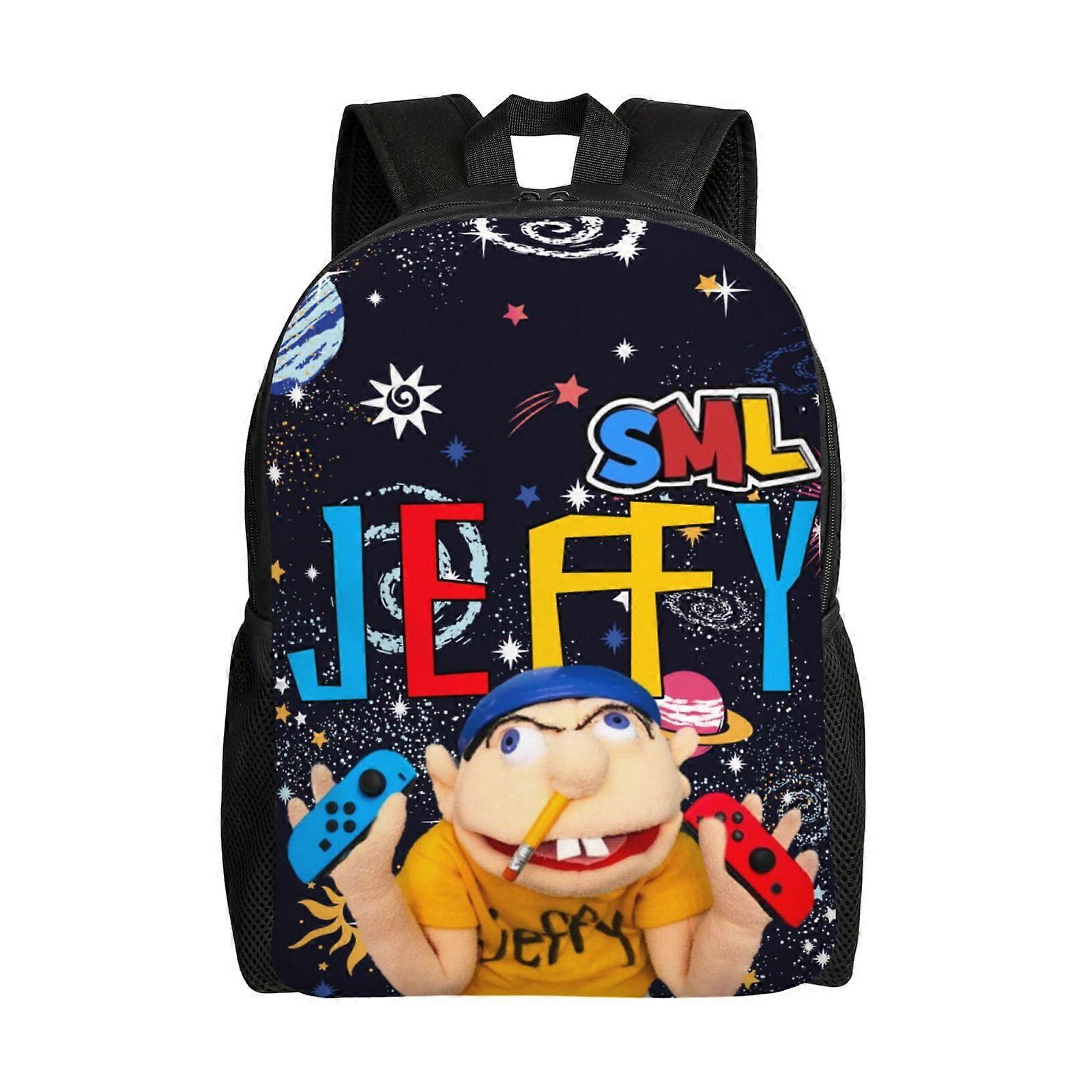 SML جيفي حقيبة ظهر للبنين حقيبة مدرسية حقائب ظهر للأطفال ، حقائب ظهر كبيرة خفيفة الوزن - LDYH1388