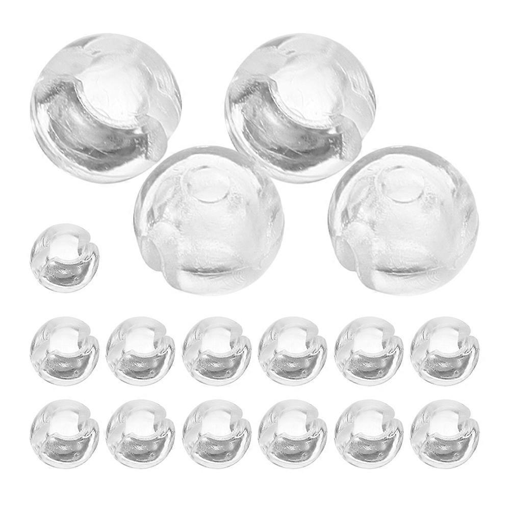 25pcs חרוזים שרשרת מלחץ לעצור עבור תריסים גוונים eaded שרשרת לעצור תריסים חרוזים שרשרת אביזרים