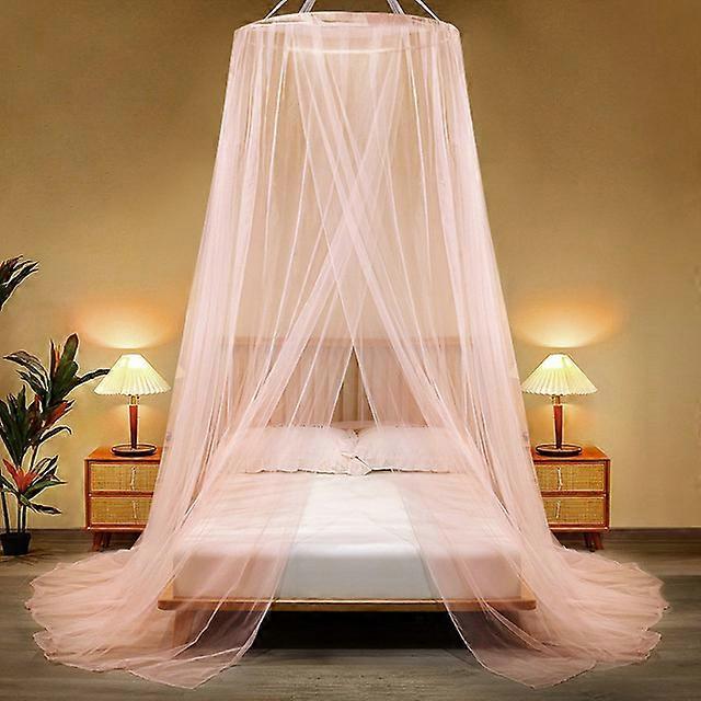 Luxury Mosquito Net Bed Canopy, Ultra Large: for Single To King Size, Quick Easy Installation, Finest Holes: Mesh 380, Curtain Netting
