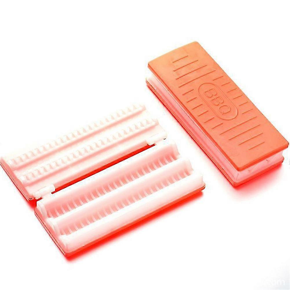 Bbq Meat Skewer Machine Portable Kebab Maker Tool Device For Kitchen Party