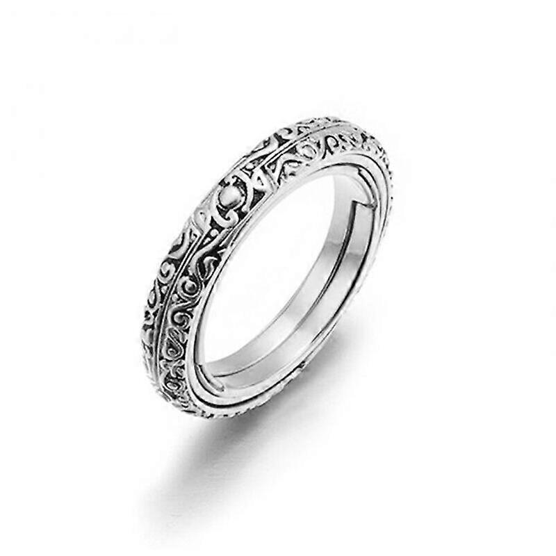 Retro Astro Ball Ring - Creative Transforming Cosmic Ring for Couples
