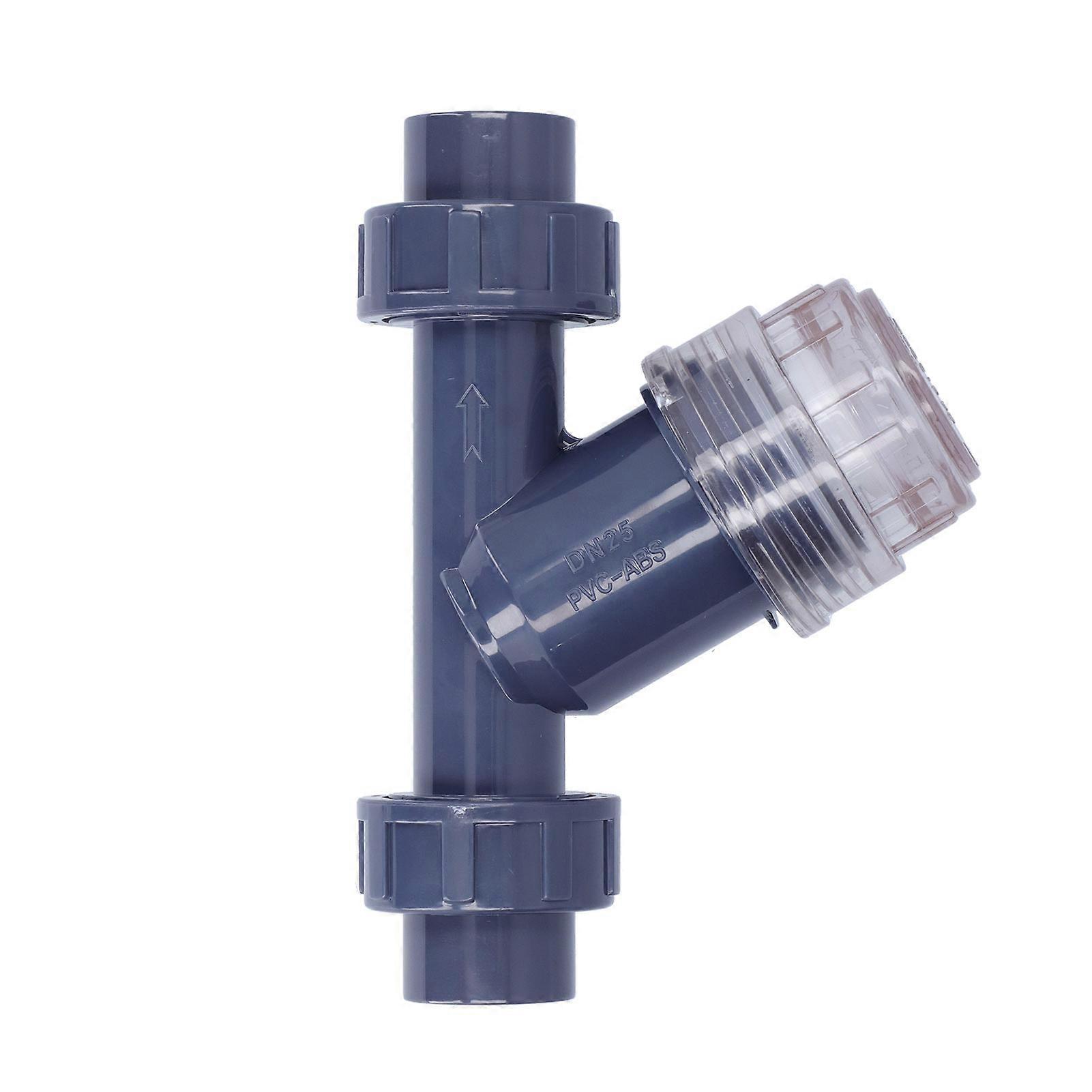 Drip Irrigation Filter PVC Stable Durable Low Resistance Convenient Irrigation Water Pipe Filters
