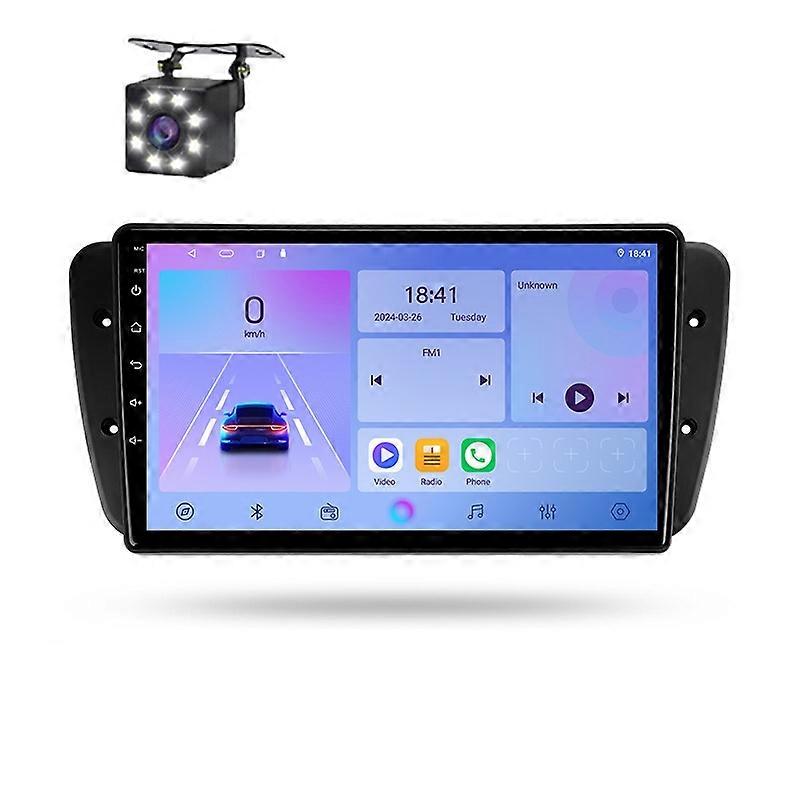 シートイビサ6J IV 4 2008 - 2015ラジオプレーヤーCarplayナビゲーションオートのための車のマルチメディア