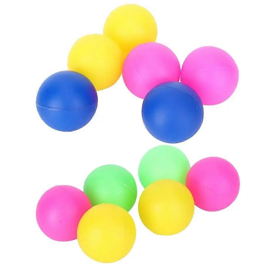 6Pcs Beach Ball PVC Environmental Protection 3 Different Colors Beach Toy Ball Beach Racket Table Game Toy Ball Accessory
