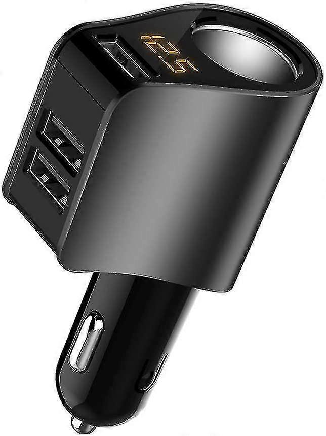 Car Charger, Multiple Usb Cigarette Lighter Adapter