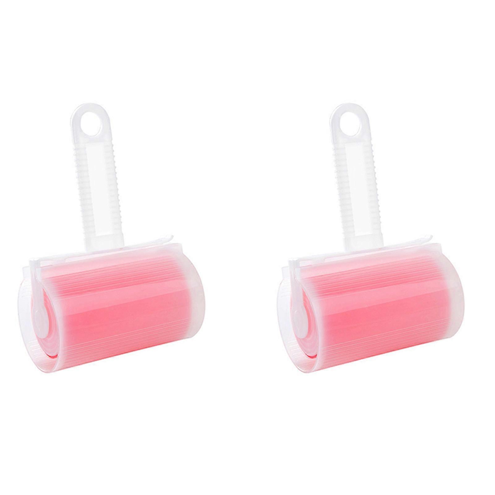 Washable Reusable Gel Lint Roller with Lid and Hanging Hole Handheld Hair Removal Lintroller