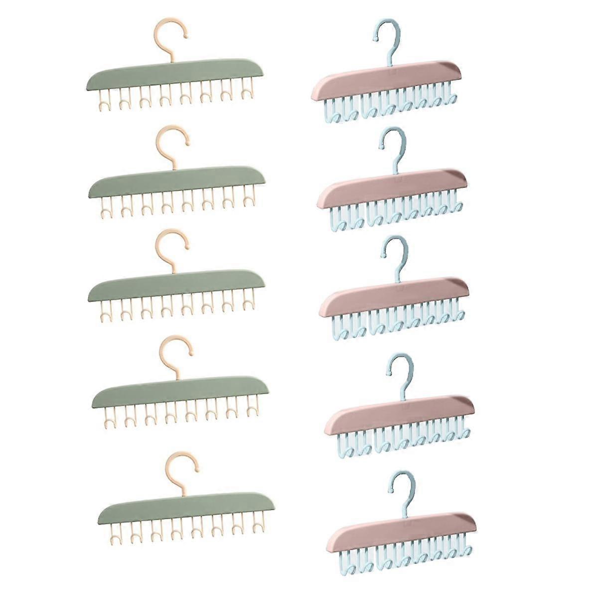 Multifunctional Underwear Vest Sling Hanger Storage Artifact Hook Wave Wall Hanging Frame Clothes Hanger