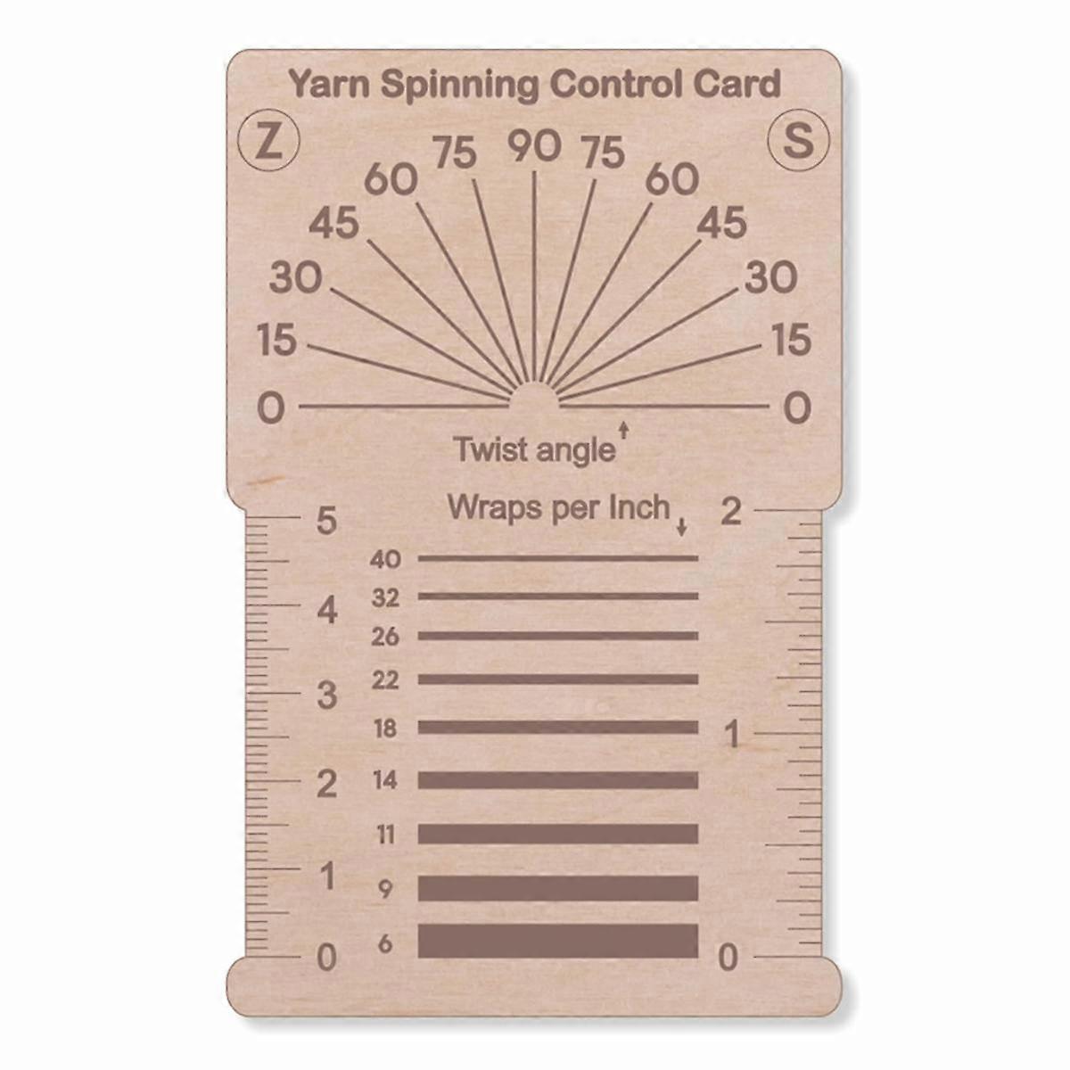 Knitting Needle Gauge Ruler Crochet Hooks Ruler Yarn & Ruler (Universal Gauge/Ruler B