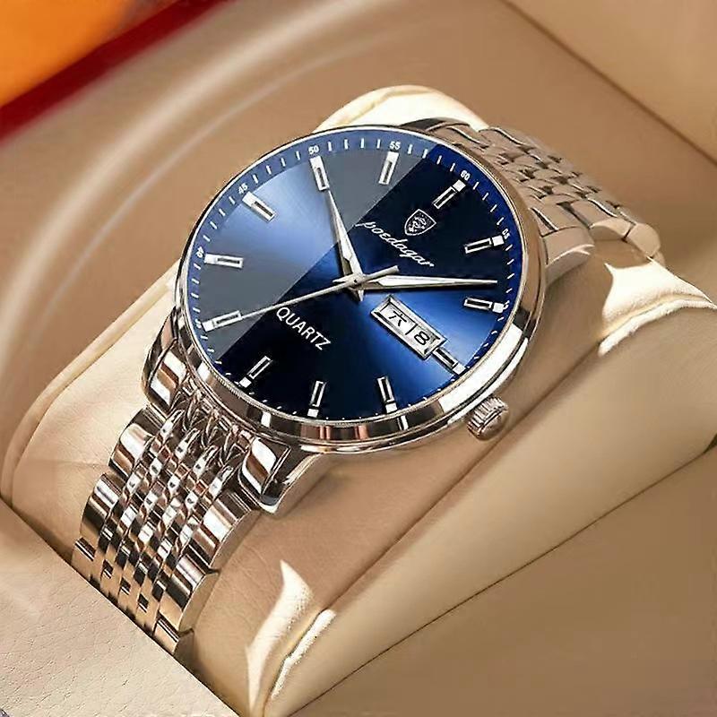 Swiss Brand Luxury Business Watch Men Waterproof Luminous Date