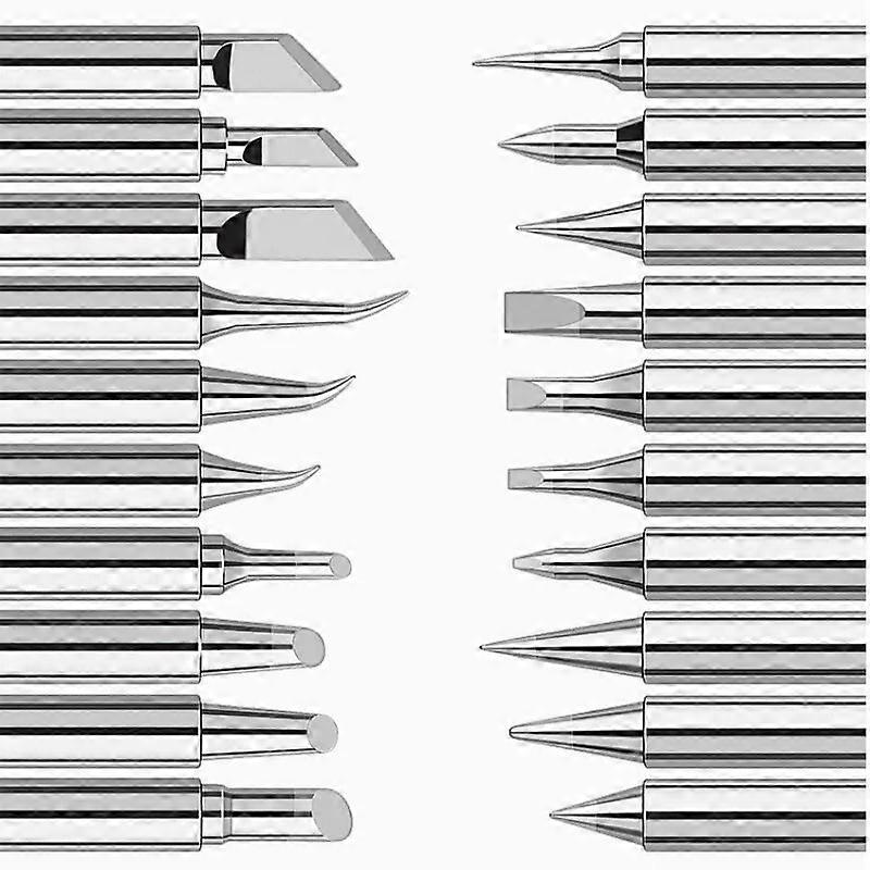 T12-K KU B2 BC2 C4 C1 I ILS JL02 D24 KF T12 Series Electric Soldering Iron Tips For Hakko fx951 STC DIY Soldering Station Kits