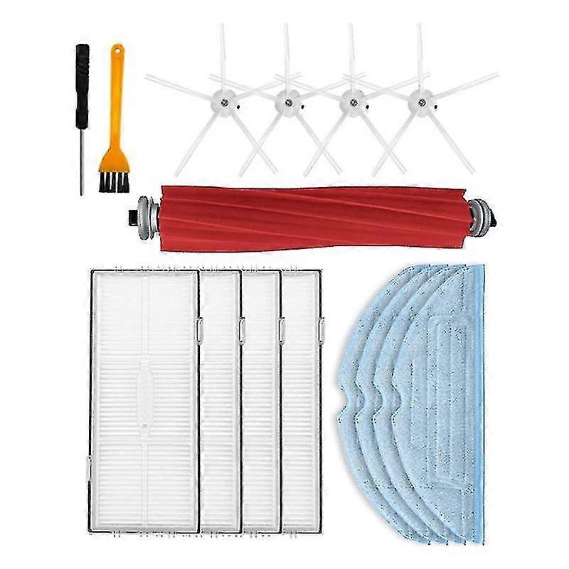 Compatible With S7 T7s S7 Maxv Plus Robot Vacuum Cleaner Spare Parts Main Side Brush Hepa Filter Mop Rag