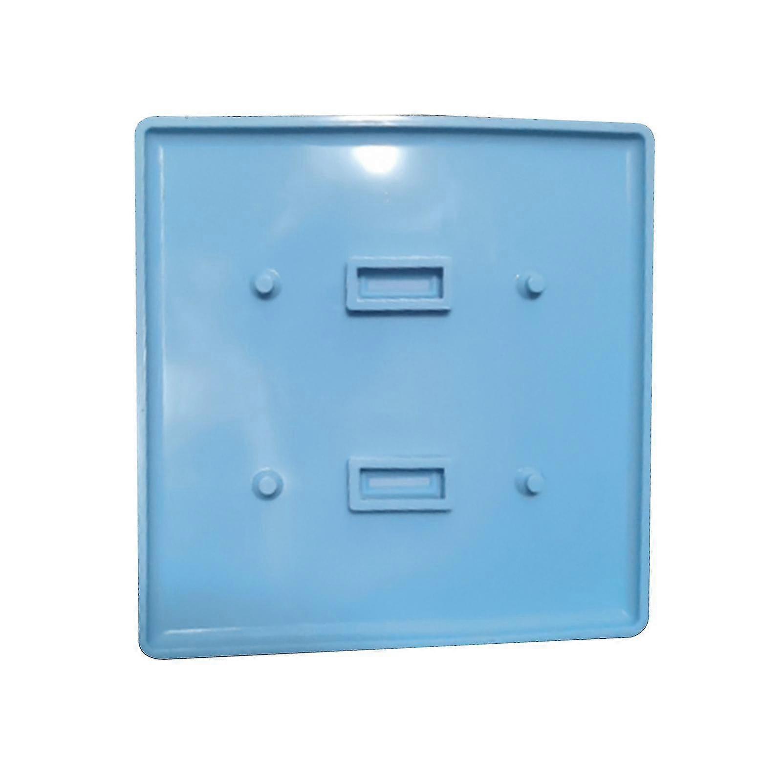 Diy Switch Socket Panel Casting Silicone Mould Crafts Jewelry Making Tool Epoxy Resin Mold