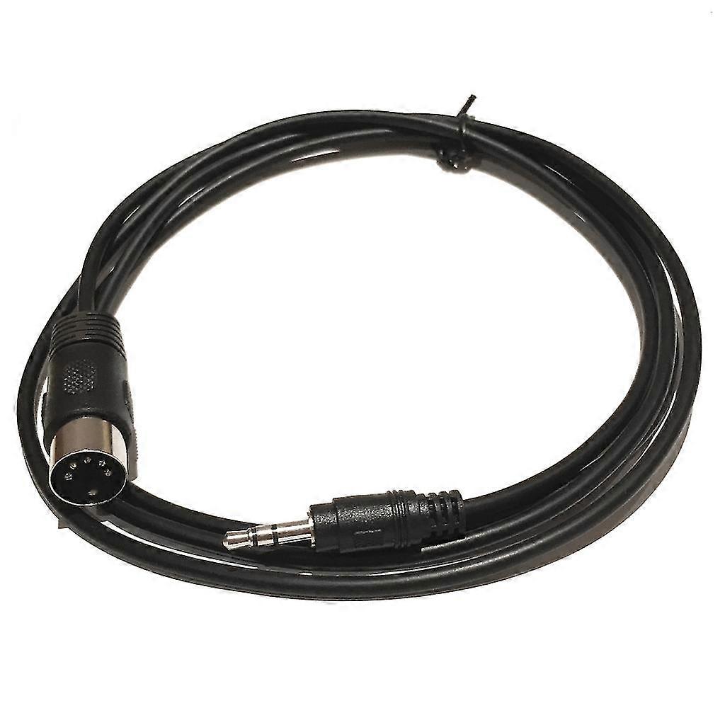 5 Pin Din Male Naar 3.5mm Kabel, /9.8ft 5 Pin Din Naar 3.5mm 1/8 Inch TRS Stereo Male Jack, Audio Converter Kabel voor Geluidsapparatuur