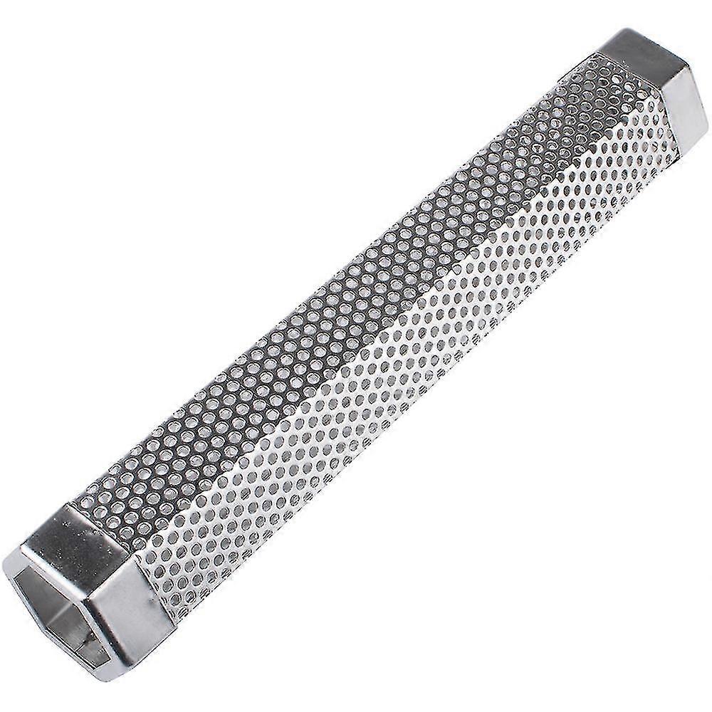 Pellet Smoker Tube, 6" Length Hexagon Shape Perforated Bbq Smoke Generator, 304 Stainless Steel, To Add Smoke Flavor To All Grilled Foods Or Smoker