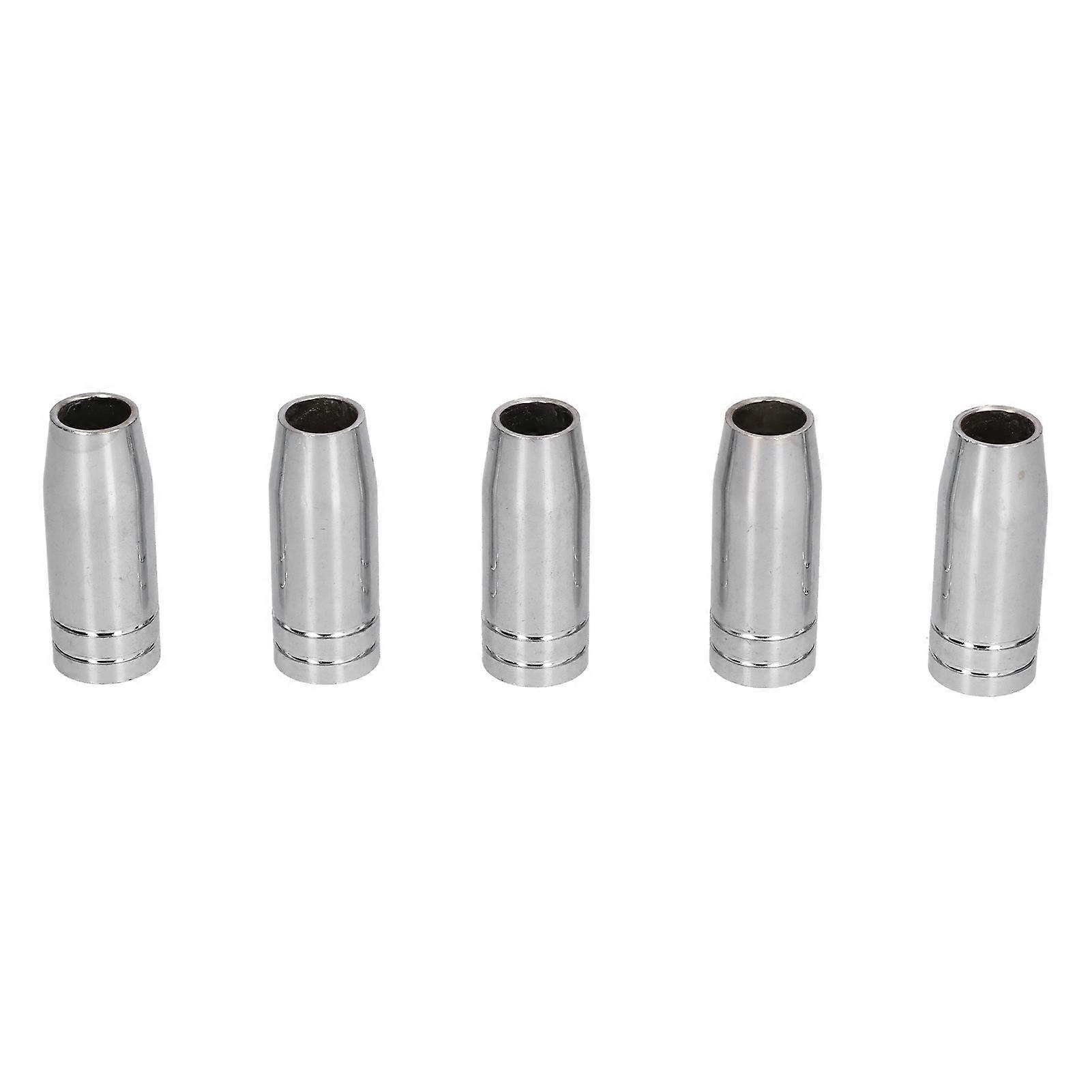 5Pcs Welding Gun Nozzle Brass Conical Shield Cup for 25AK MIG MAG Weld Torch Consumables