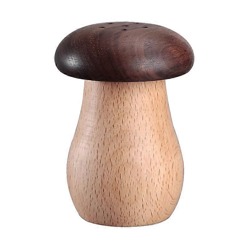 Toothpick Holder Dispenser, Wooden Cute Mushroom Tooth Pick Dispenser Toothpicks Container for Home Kitchen Restaurant